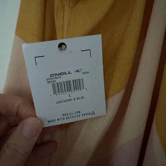 NWT O'NEILL MIRANDA MIDI COVER-UP DRESS SIZE: Medium - Picture 6 of 7